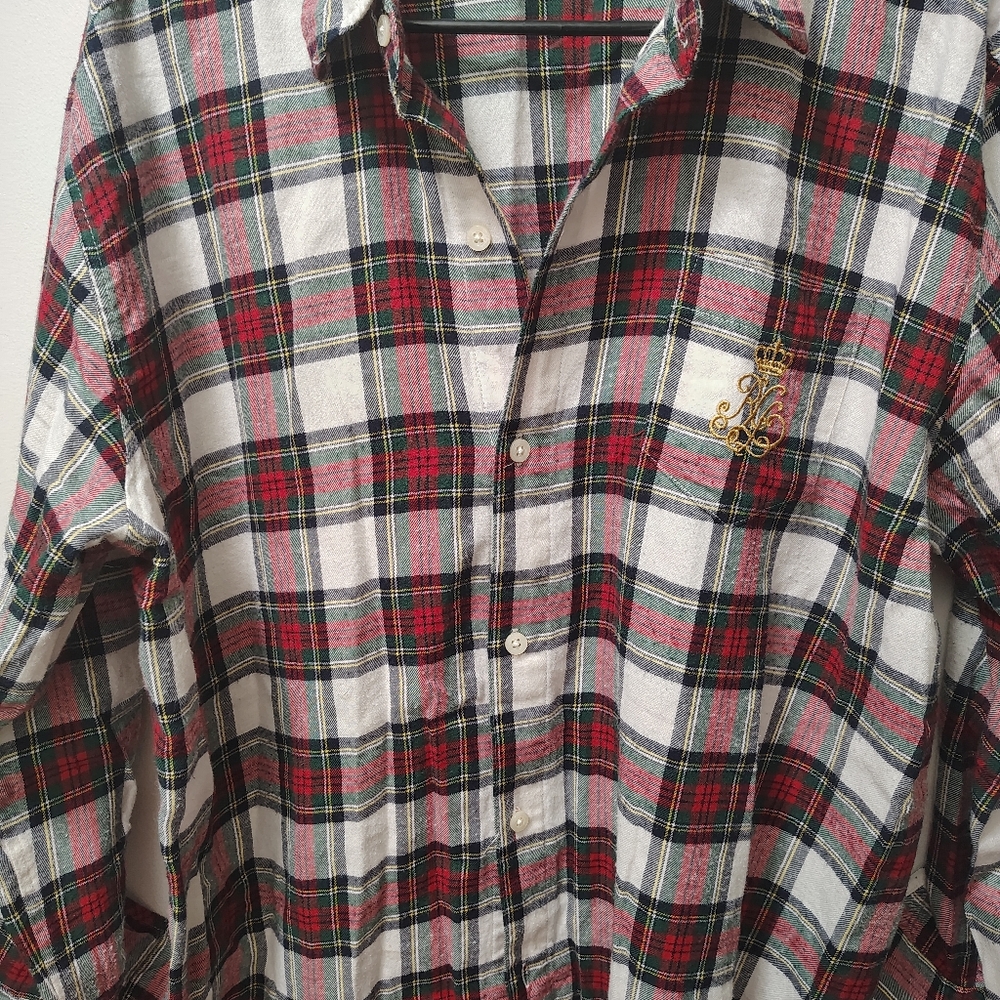 Lauren Ralph Lauren Plaid Shirt Dress